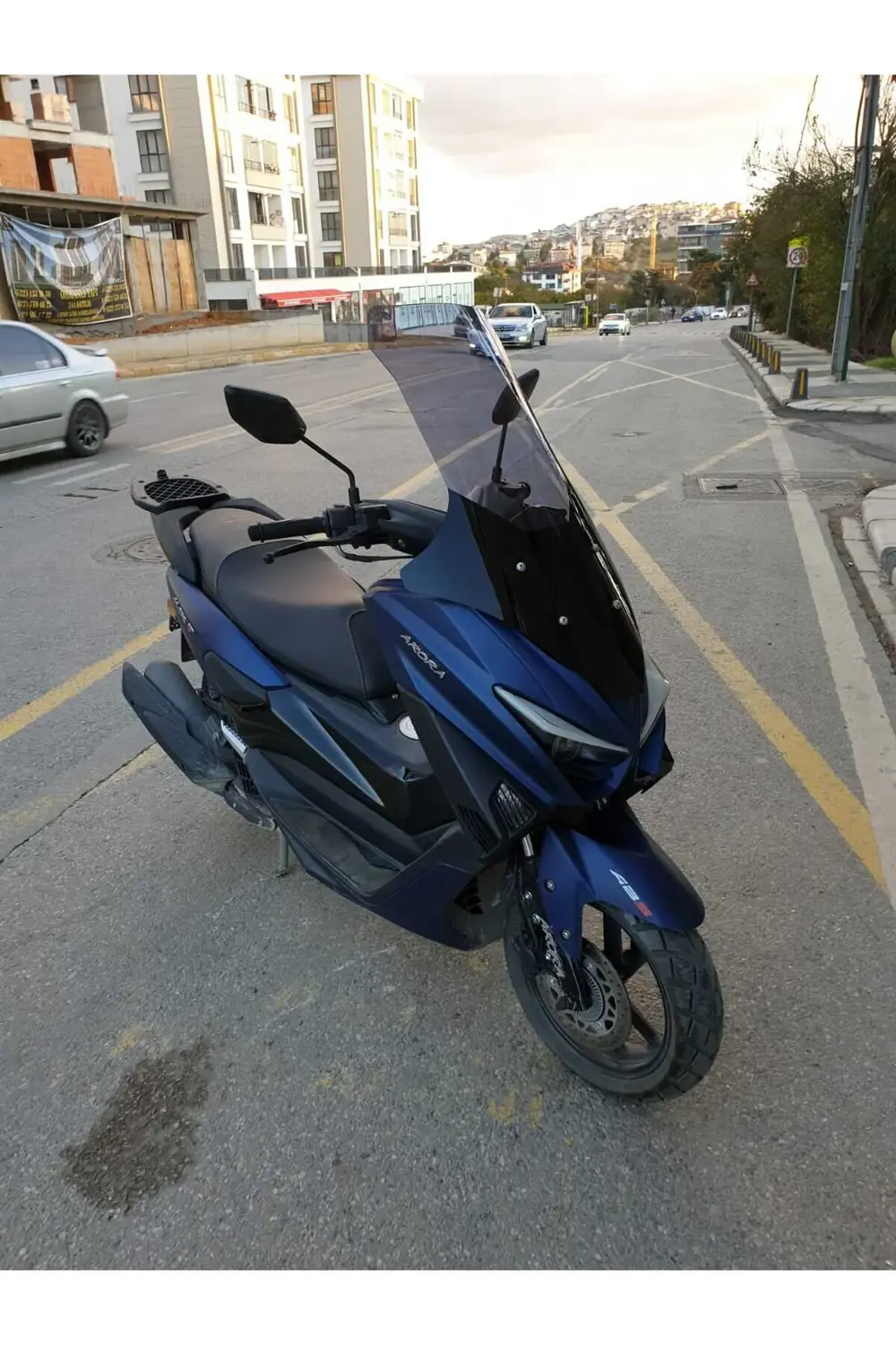 Arora Max T Ön Cam 2022 2024 Model 78cm Açıkfüme Renkli 4mm UZUN