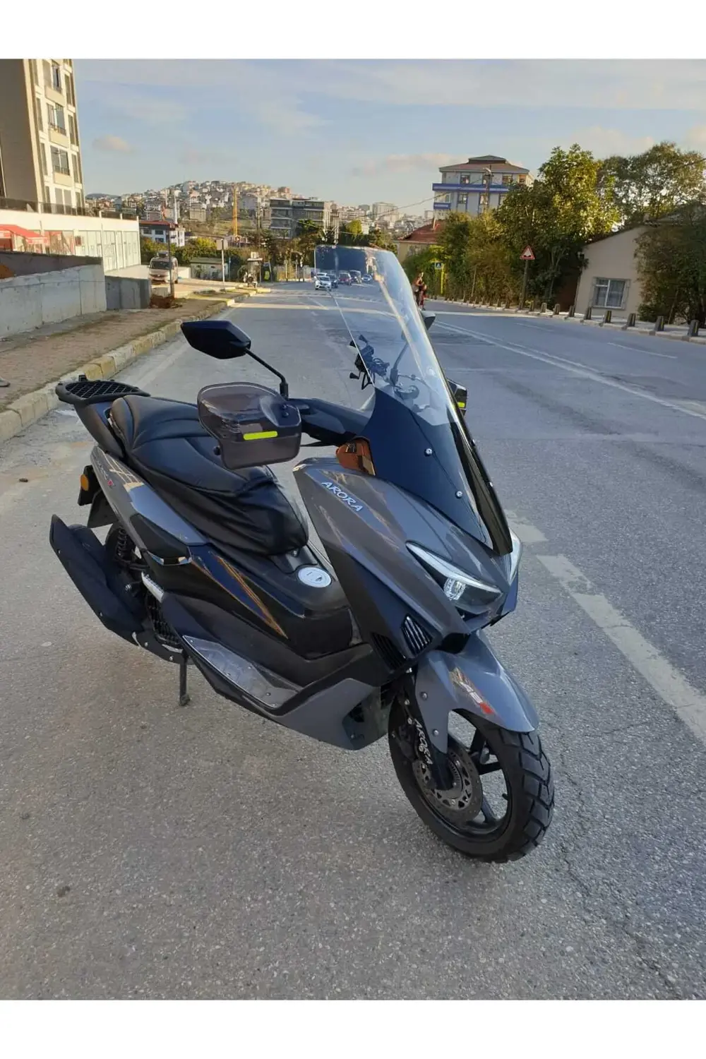 Arora Max T Ön Cam 2022 2024 Model 78cm Şeffaf Renkli 4mm UZUN CA