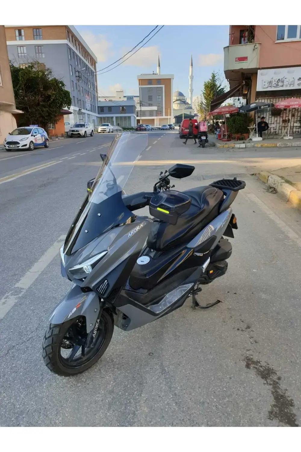Arora Max T Ön Cam 2022 2024 Model 78cm Şeffaf Renkli 4mm UZUN CA