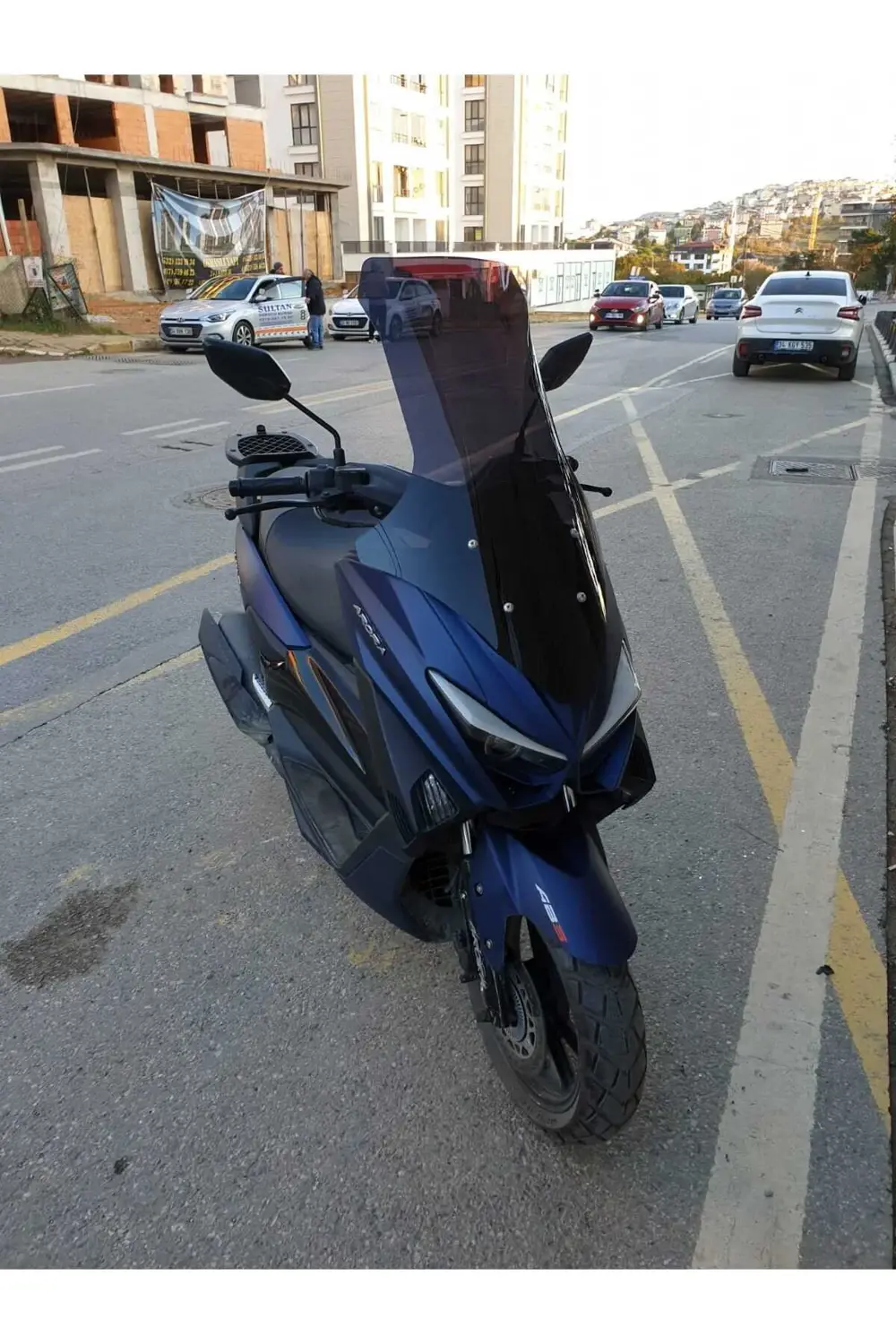 Arora Max T Ön Cam 2022 2024 Model 78cm Siyah Renkli 4mm UZUN CAM