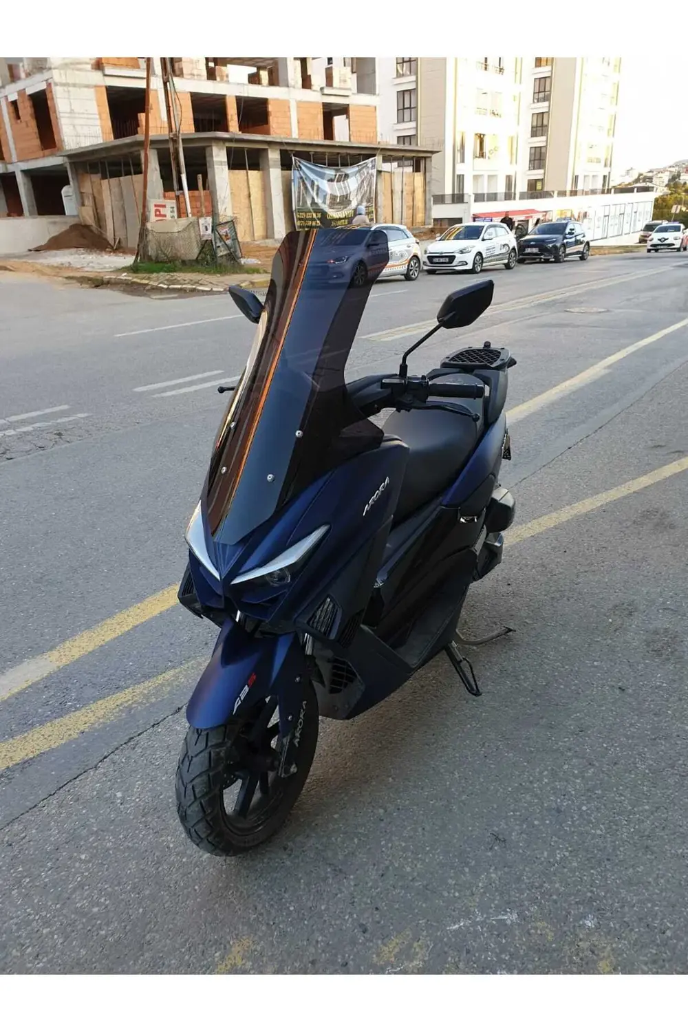 Arora Max T Ön Cam 2022 2024 Model 78cm Siyah Renkli 4mm UZUN CAM