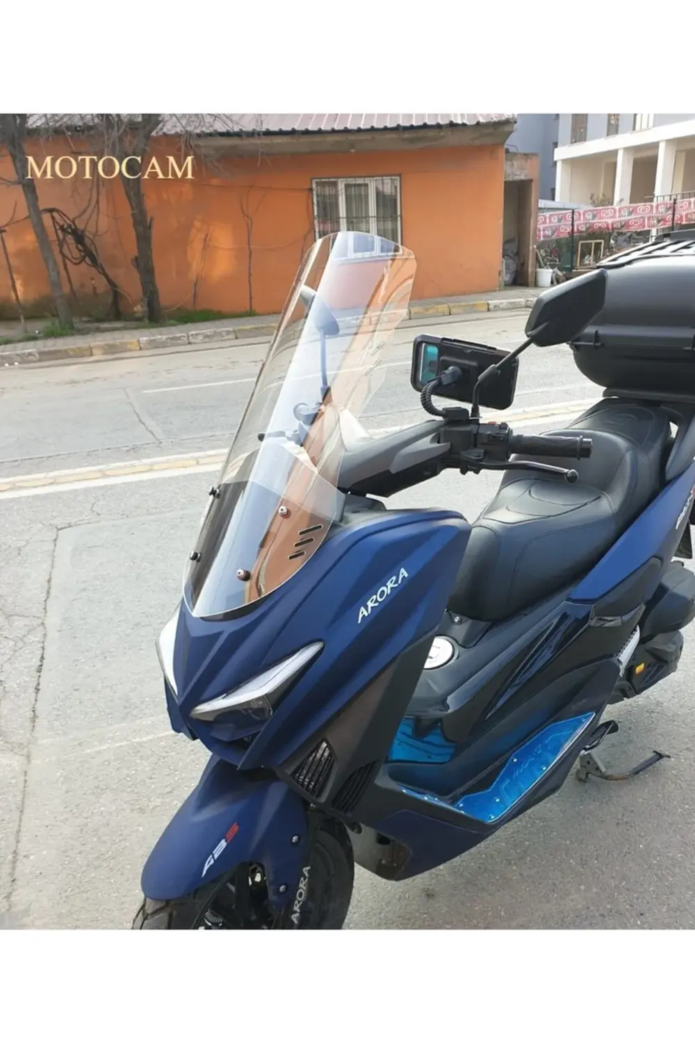 Arora Max T Ön Cam 2022-2025 Model 55cm Şeffaf Renkli 4mm KISA
