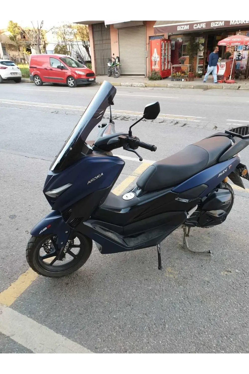 Arora Max T Ön Cam 2022-2025 Model 75cm Siyah Renkli 4mm UZUN