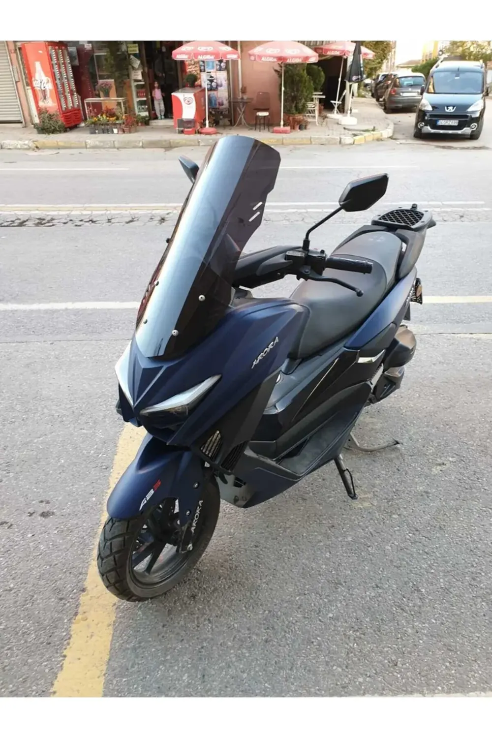 Arora Max T Ön Cam 2022-2025 Model 75cm Siyah Renkli 4mm UZUN