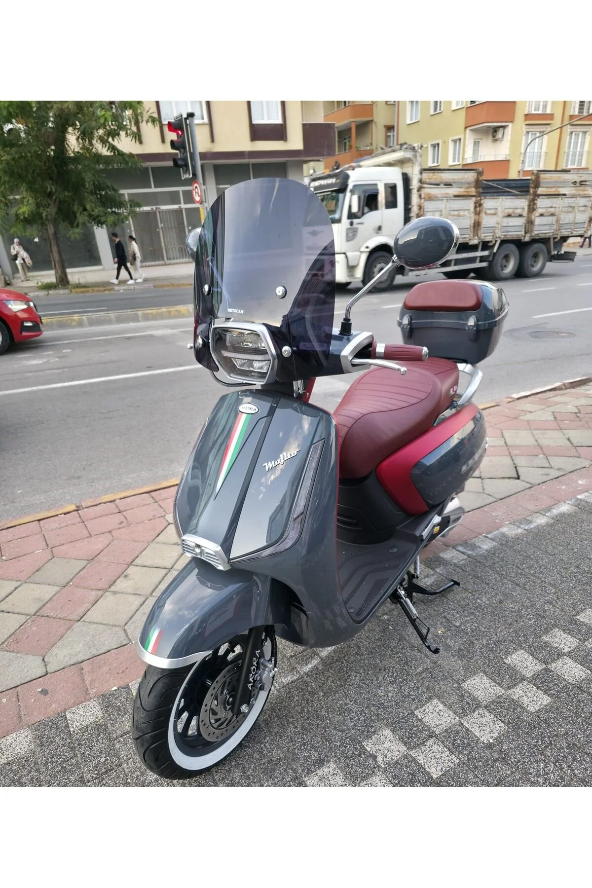 Arora Mojito 50 Ön Cam 2023-2026 Model 41cm Siyah Renkli 4mm APARATSIZ - Görsel 3