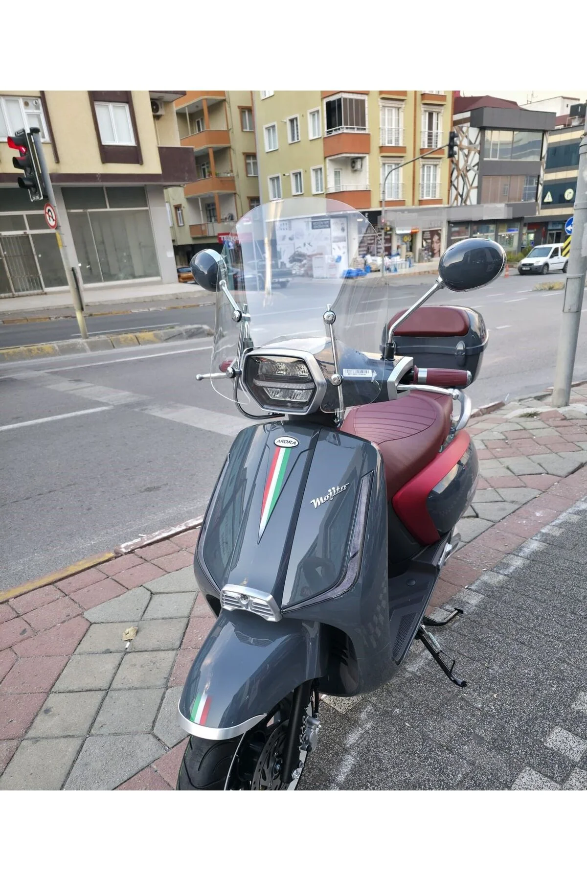 Arora Mojito 50 Ön Cam 2023-2026 Model 41cm Şeffaf Renkli 4mm APARATSIZ - Görsel 3