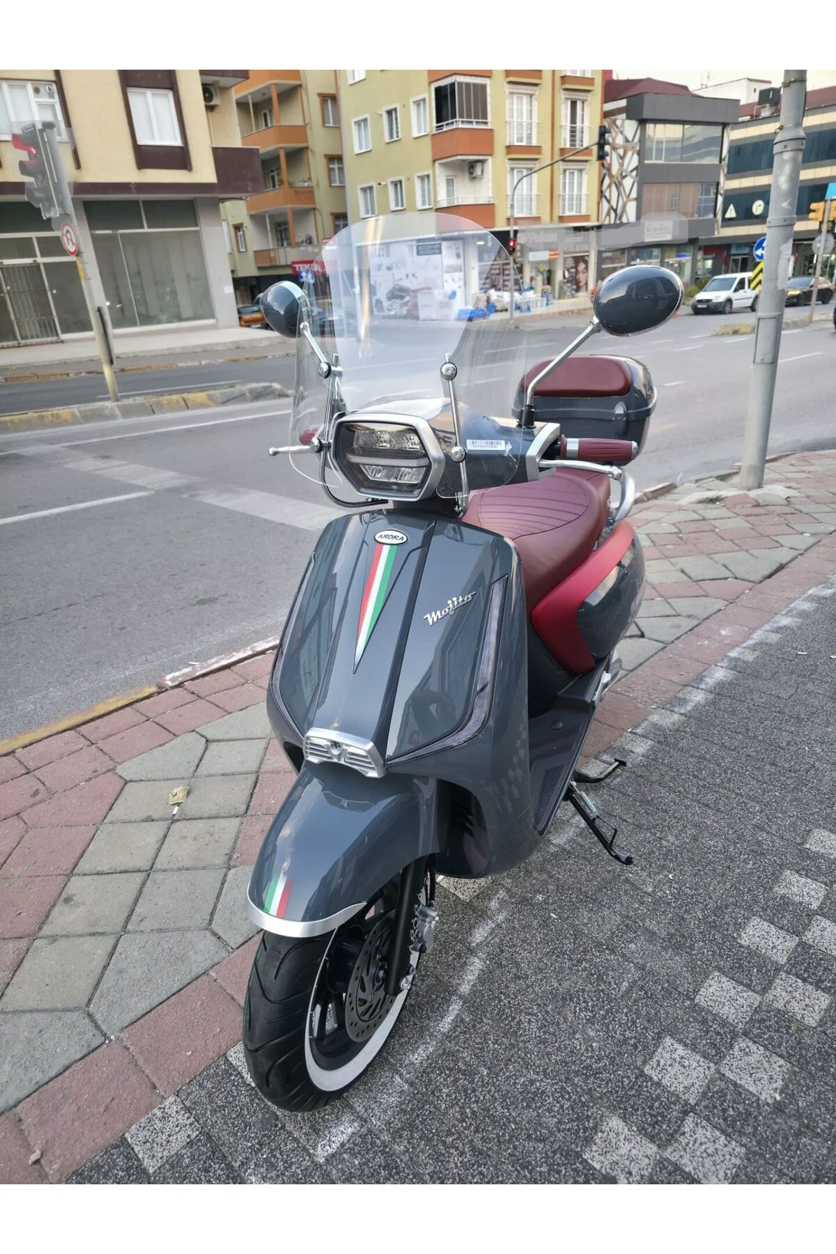 Arora Mojito 50 Ön Cam 2023-2026 Model 41cm Şeffaf Renkli 4mm APARATSIZ - Görsel 8