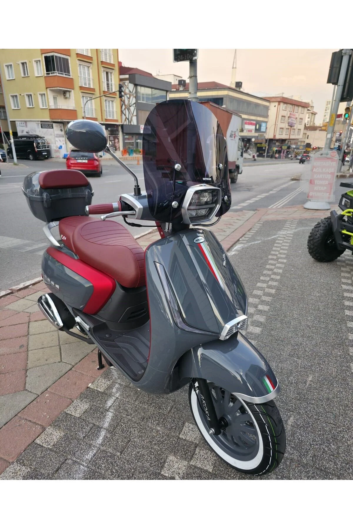 Arora Mojito 50 Ön Cam 2023-2026 Model 41cm Siyah Renkli 4mm APARATSIZ - Görsel 6