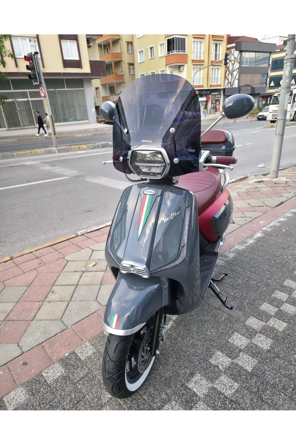 Arora Mojito 50 Ön Cam 2023-2026 Model 41cm Siyah Renkli 4mm APARATSIZ - Görsel 8