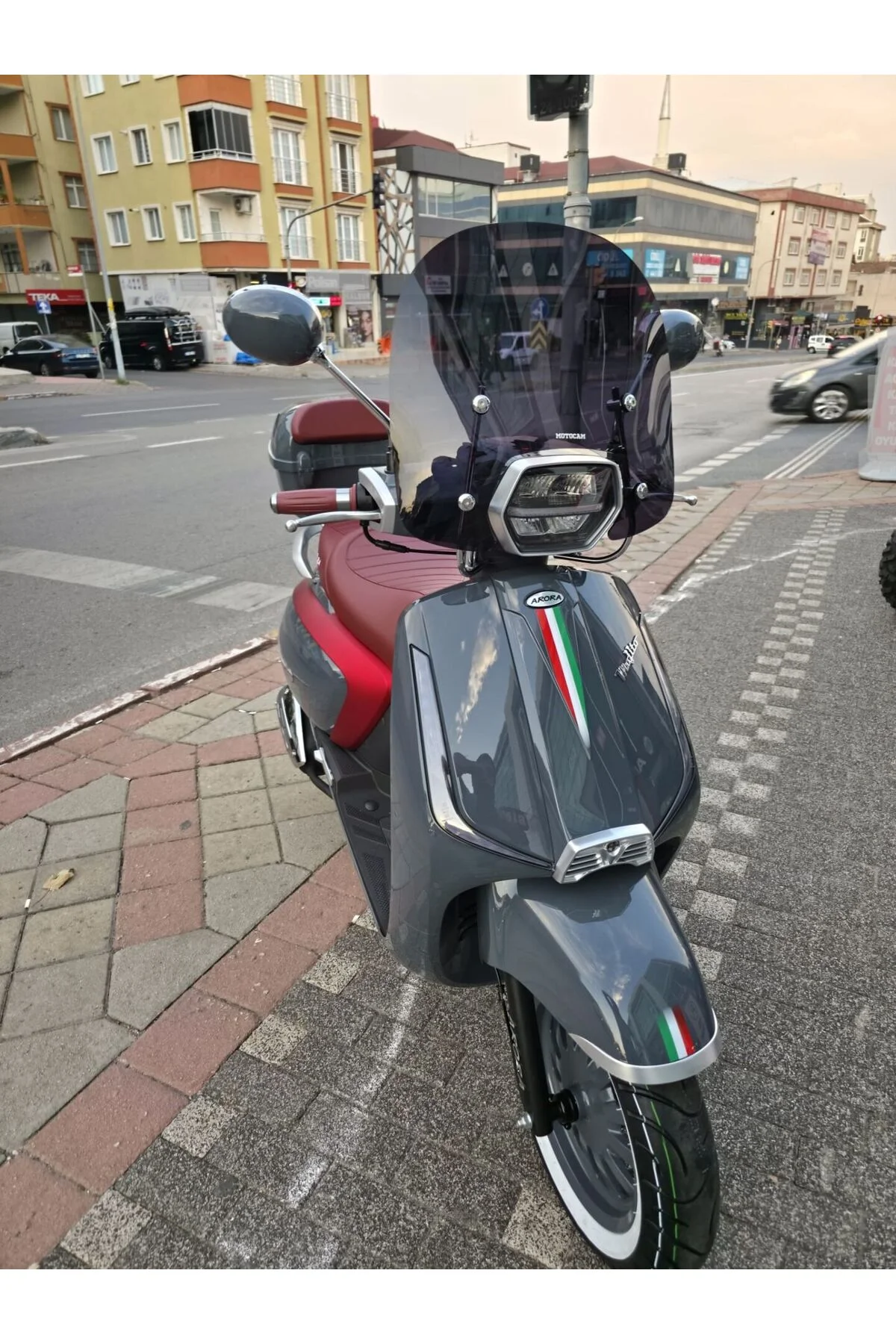 Arora Mojito 50 Ön Cam 2023-2026 Model 41cm Siyah Renkli 4mm APARATSIZ - Görsel 2