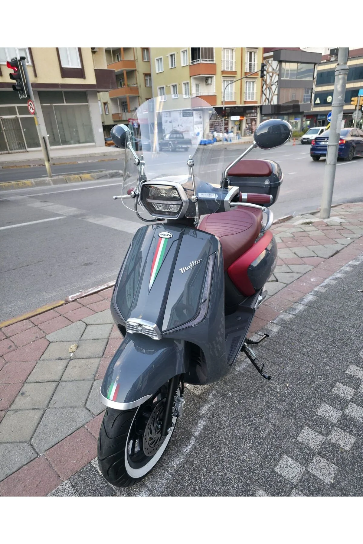 Arora Mojito 50 Ön Cam 2023-2026 Model 41cm Şeffaf Renkli 4mm APARATSIZ - Görsel 6