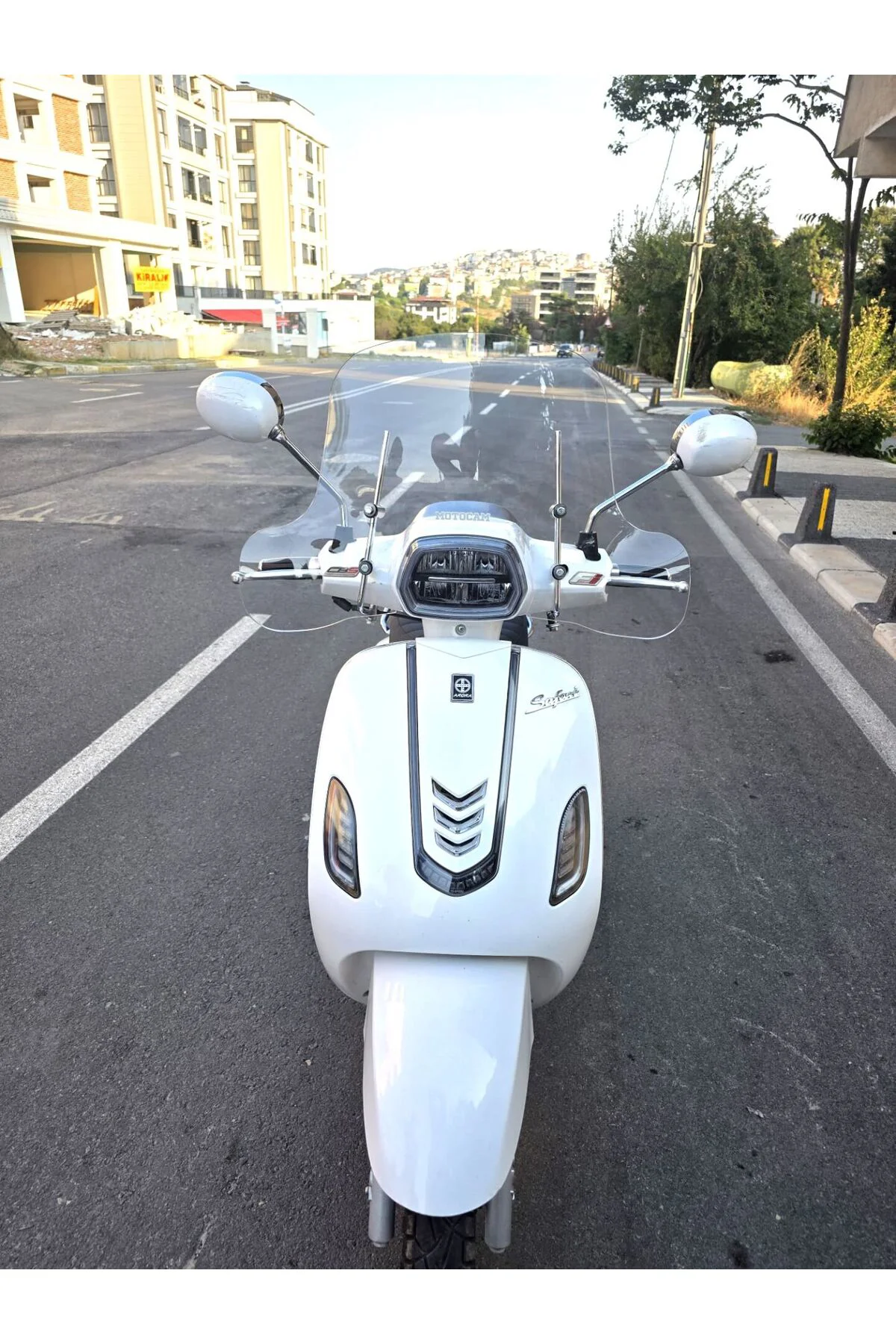 Arora Safari 50 Ön Cam 2021-2026 Model 37cm Şeffaf Renkli 4mm Elcikli APARATSIZ