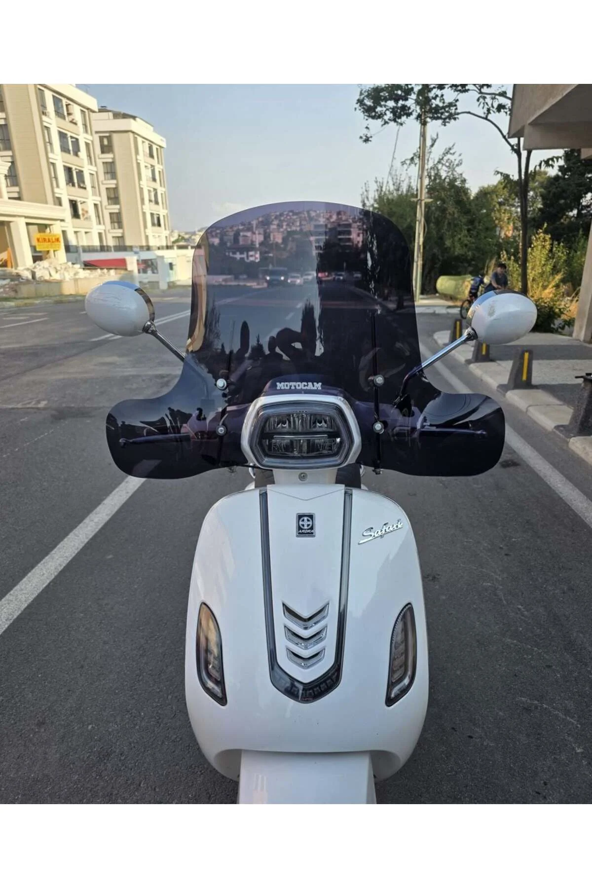 Arora Safari 50 Ön Cam 2021-2026 Model 37cm Siyah Renkli 4mm Elcikli APARATSIZ