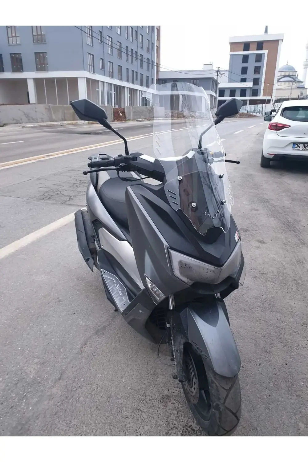 Arora Zrx 200 Ön Cam 2022 Model 75cm Şeffaf Renkli 4mm UZUN CAM