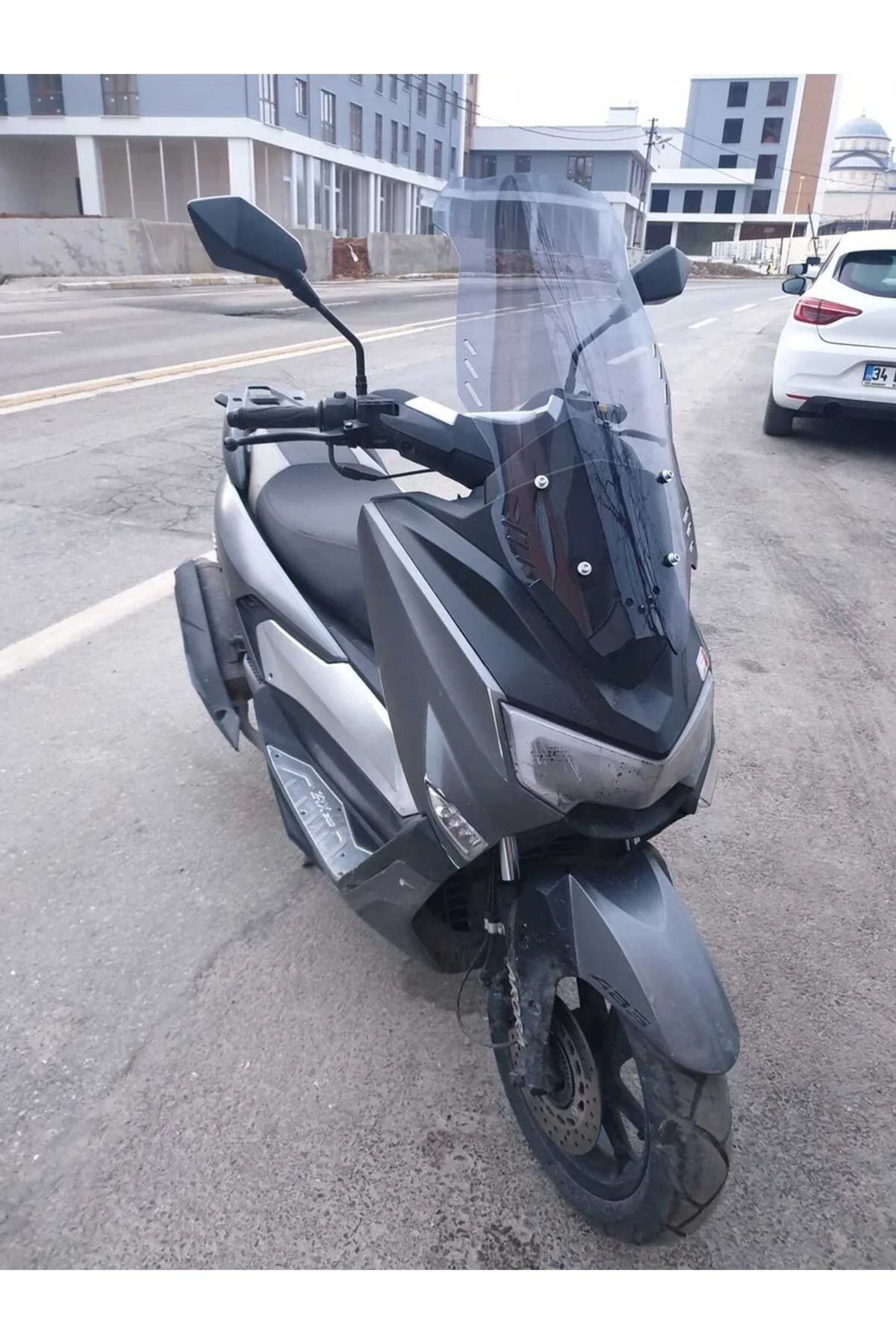 Arora ZRX 200 Ön Cam 2022 Model 75cm Füme Renkli 4mm UZUN