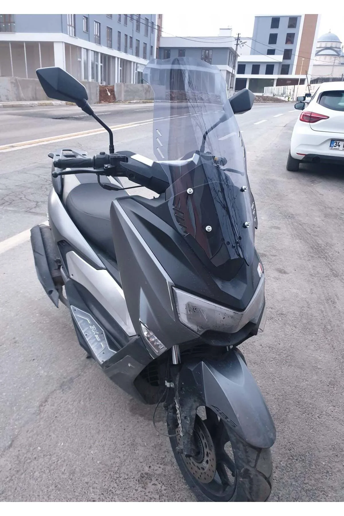 Arora ZRX 200 Ön Cam 2022 Model 65cm Füme Renkli 4mm ORTA BOYLU