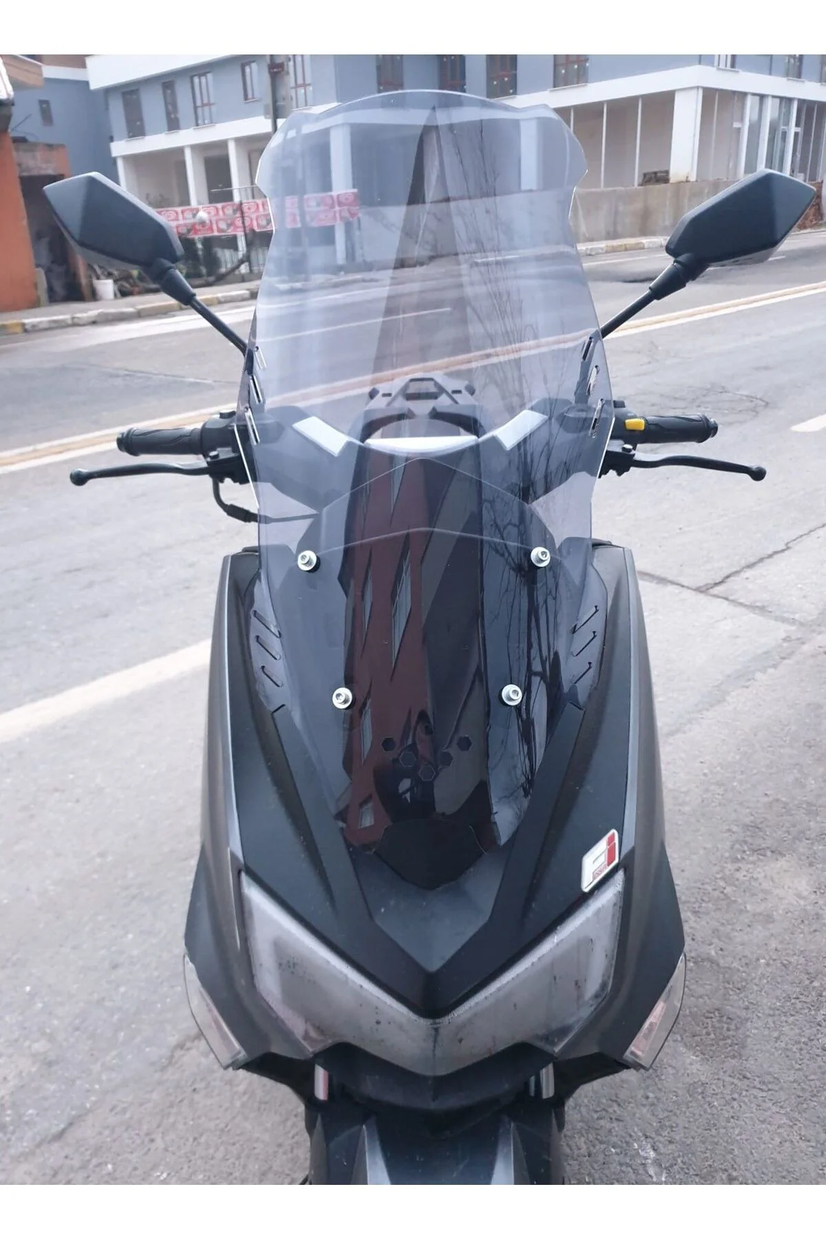Arora ZRX 200 Ön Cam 2022 Model 65cm Füme Renkli 4mm ORTA BOYLU