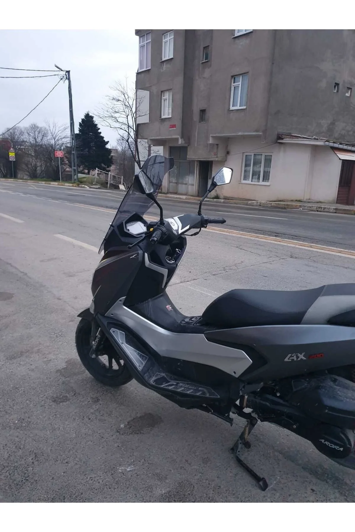 Arora ZRX 200 Ön Cam 2022 Model 75cm Füme Renkli 4mm UZUN