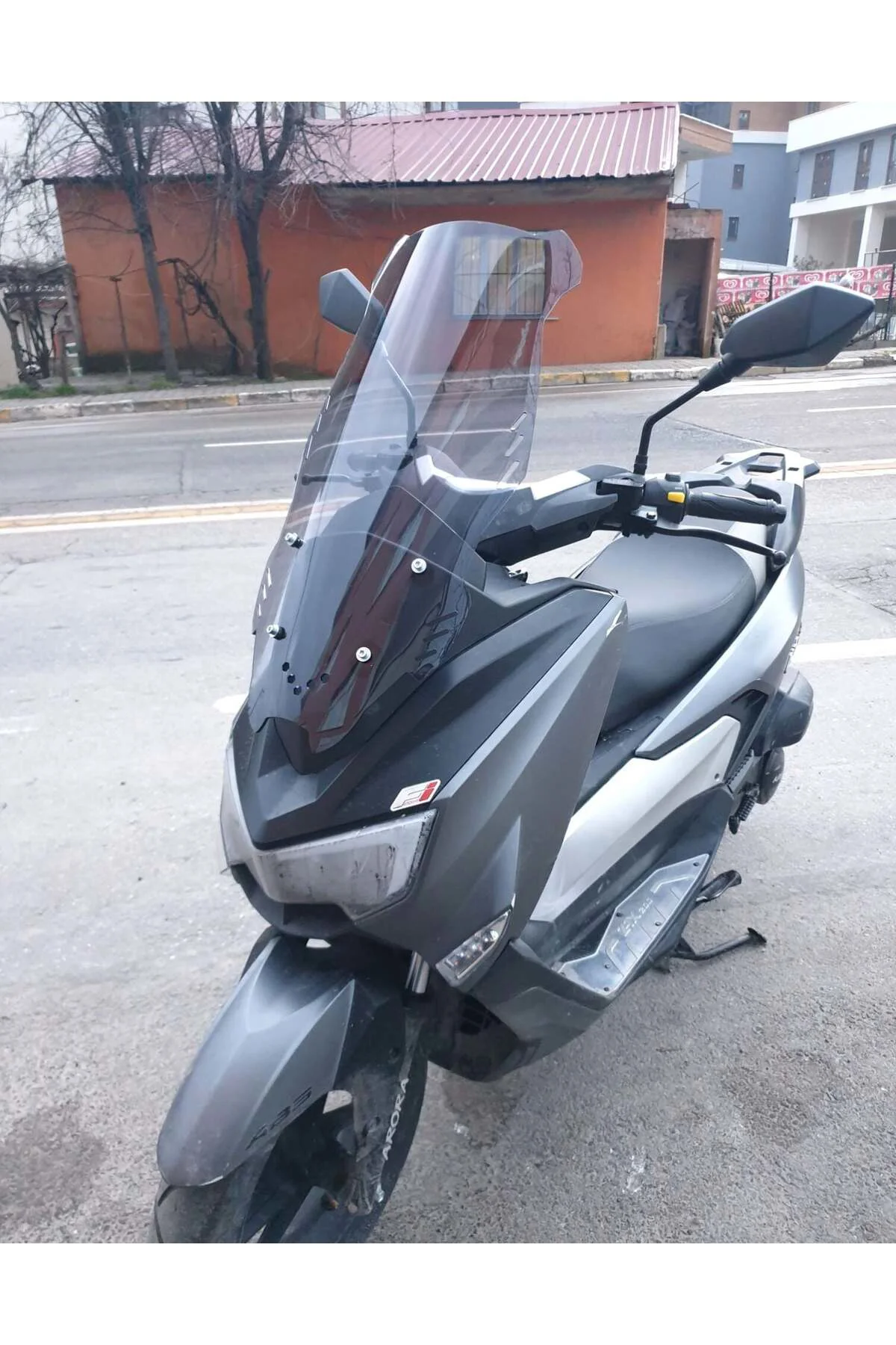 Arora ZRX 200 Ön Cam 2022 Model 65cm Füme Renkli 4mm ORTA BOYLU