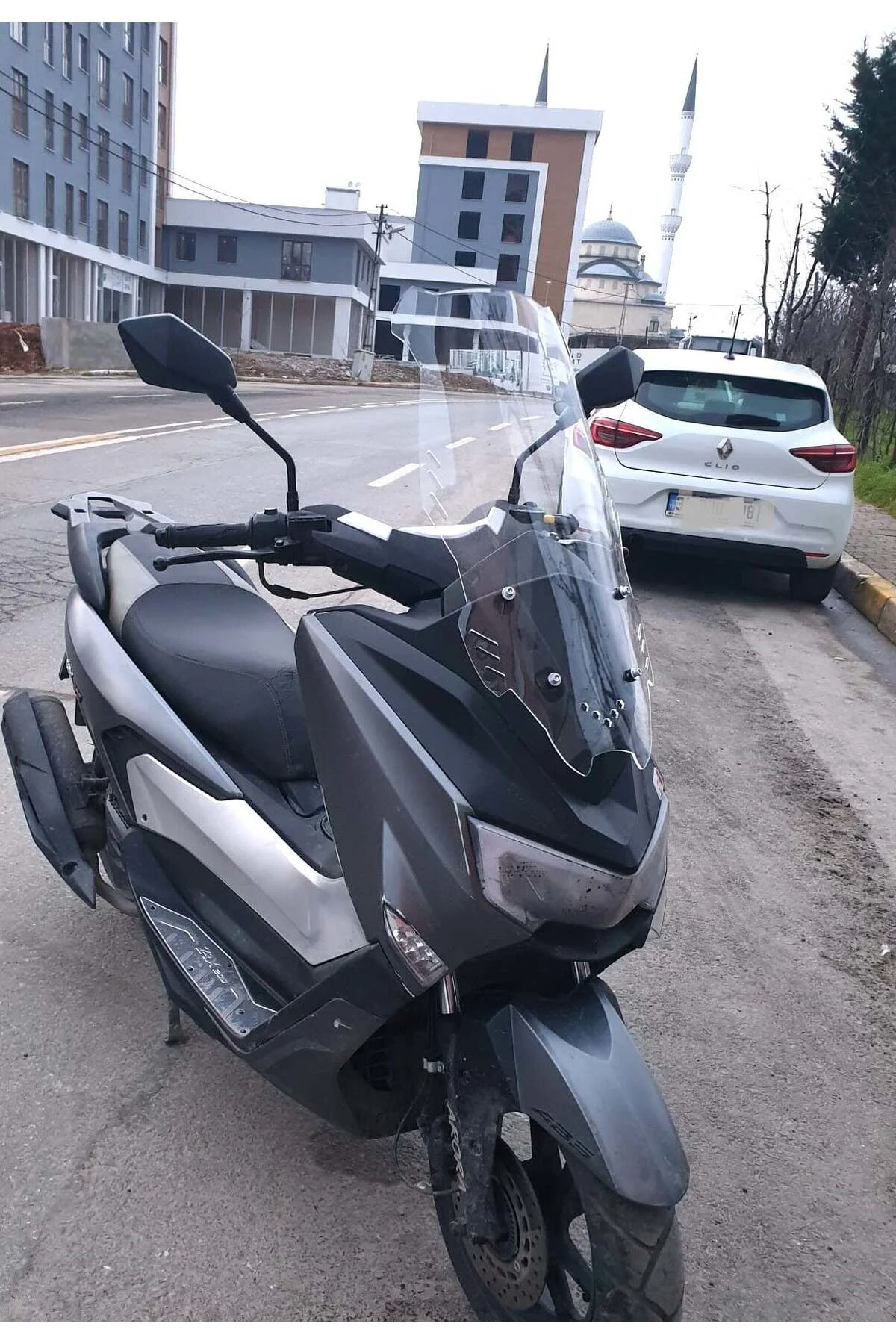 Arora ZRX 200 Ön Cam 2022 Model 75cm Şeffaf Renkli 4mm UZUN