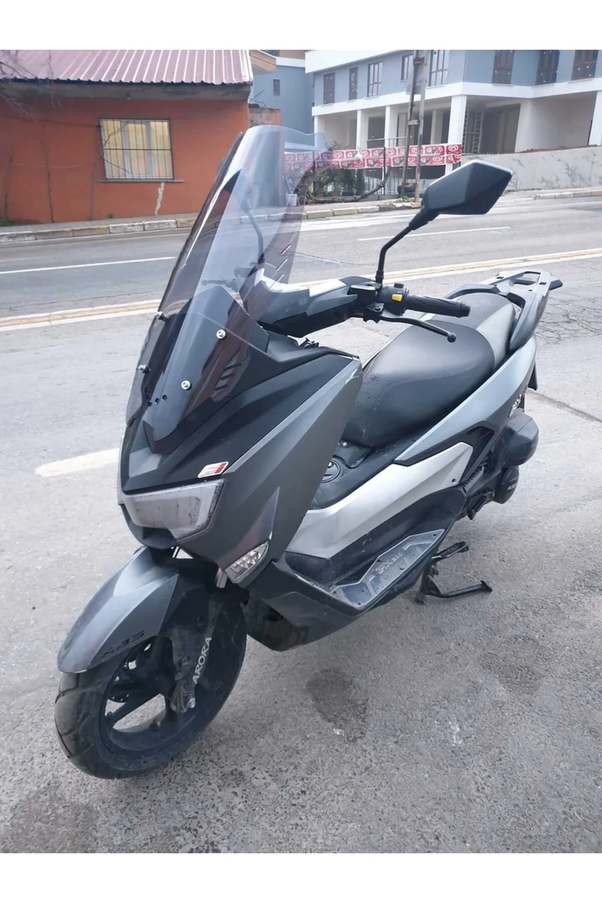 Arora ZRX 200 Ön Cam 2022 Model 75cm Füme Renkli 4mm UZUN
