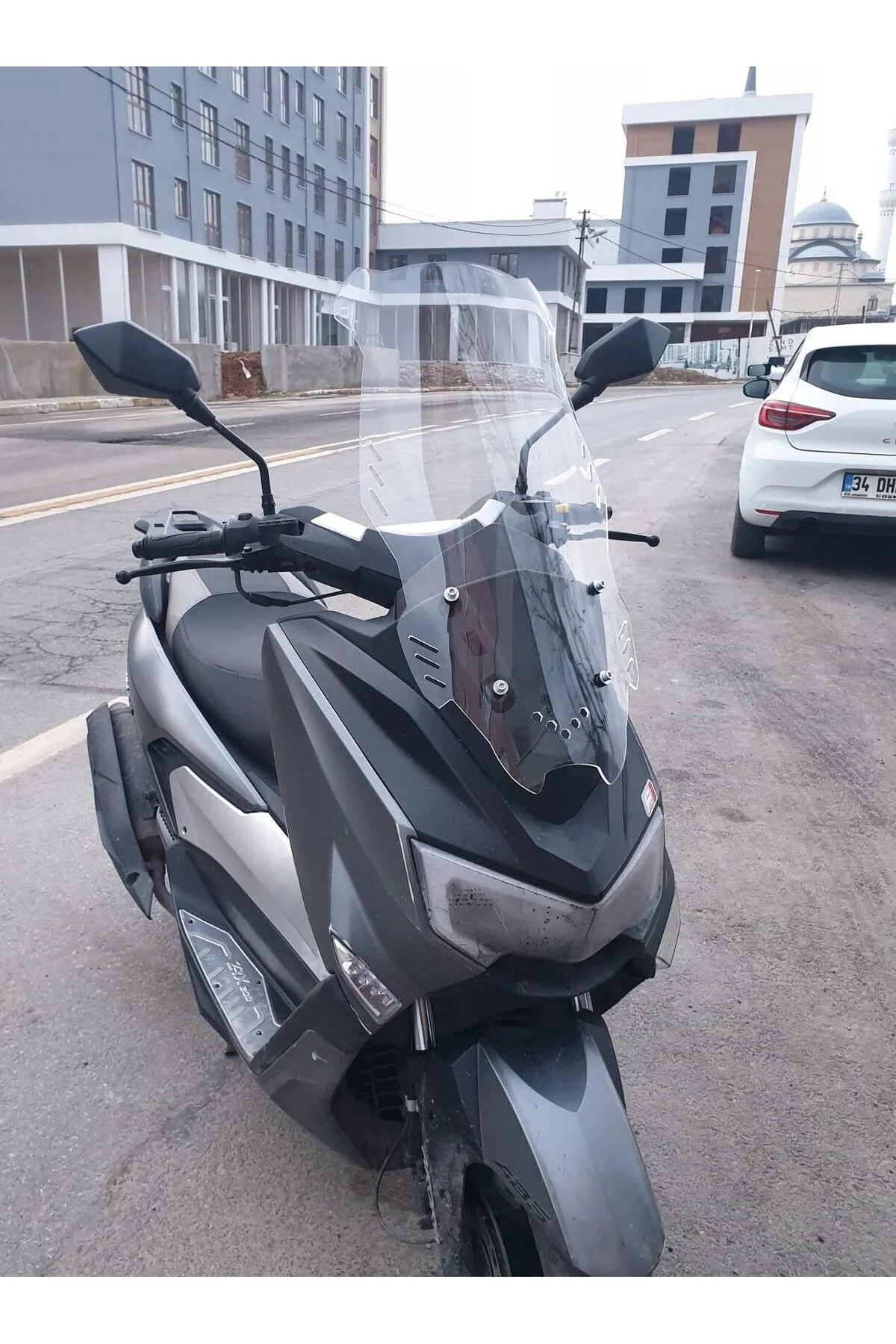 Arora ZRX 200 Ön Cam 2022 Model 75cm Şeffaf Renkli 4mm UZUN