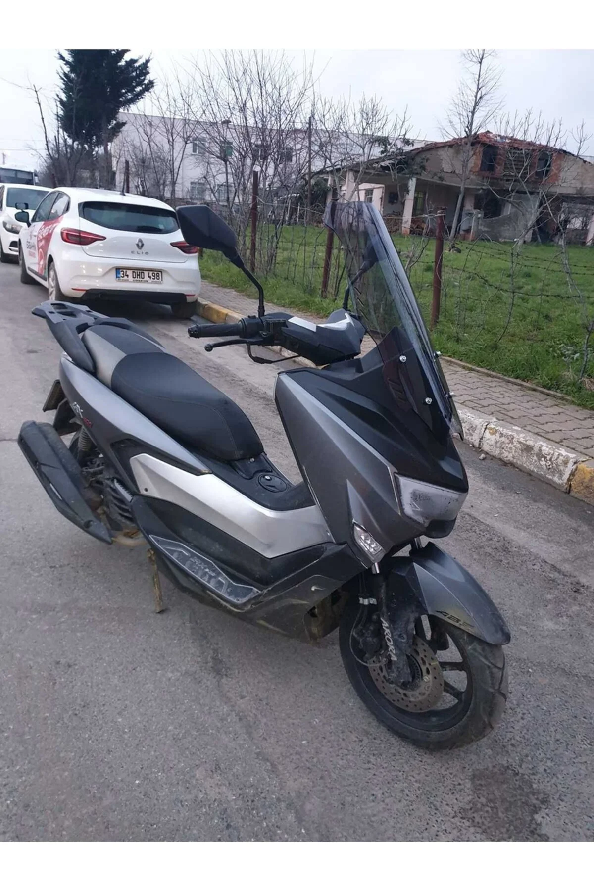 Arora ZRX 200 Ön Cam 2022 Model 75cm Füme Renkli 4mm UZUN