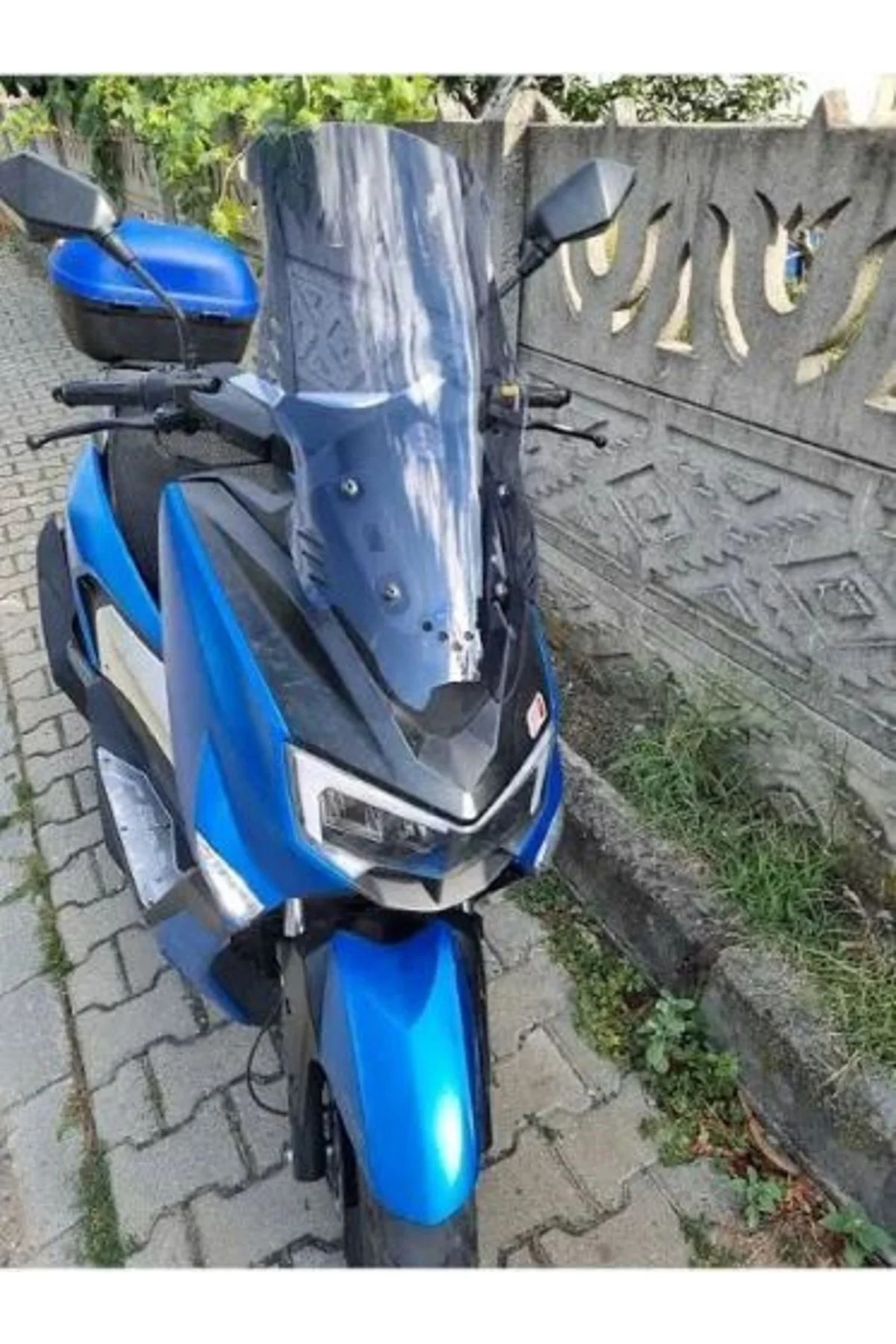 Arora ZRX 200 Ön Cam 2022 Model 75cm Füme Renkli 4mm UZUN