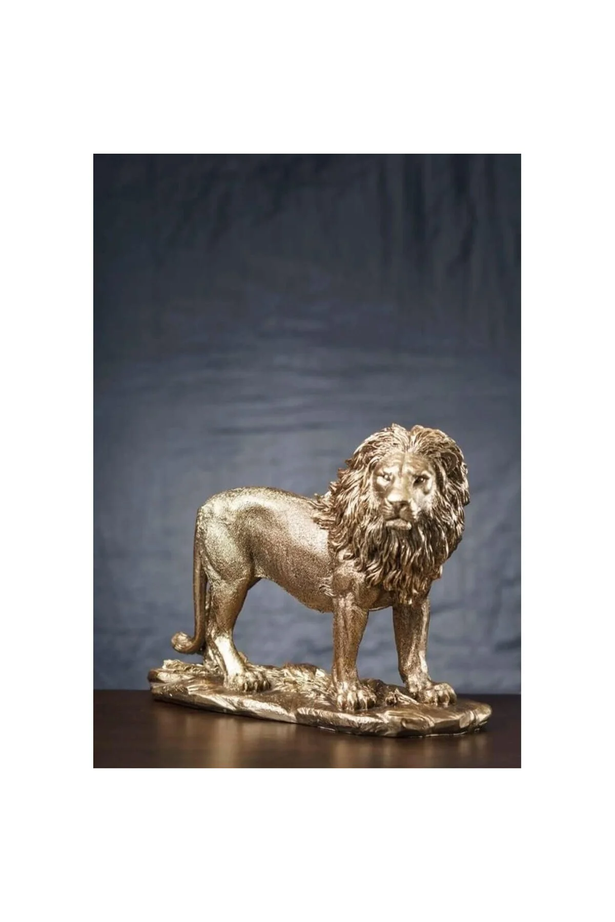 Arose AROSE ASLAN HEYKEL BİBLO ALTIN 33 model-22
