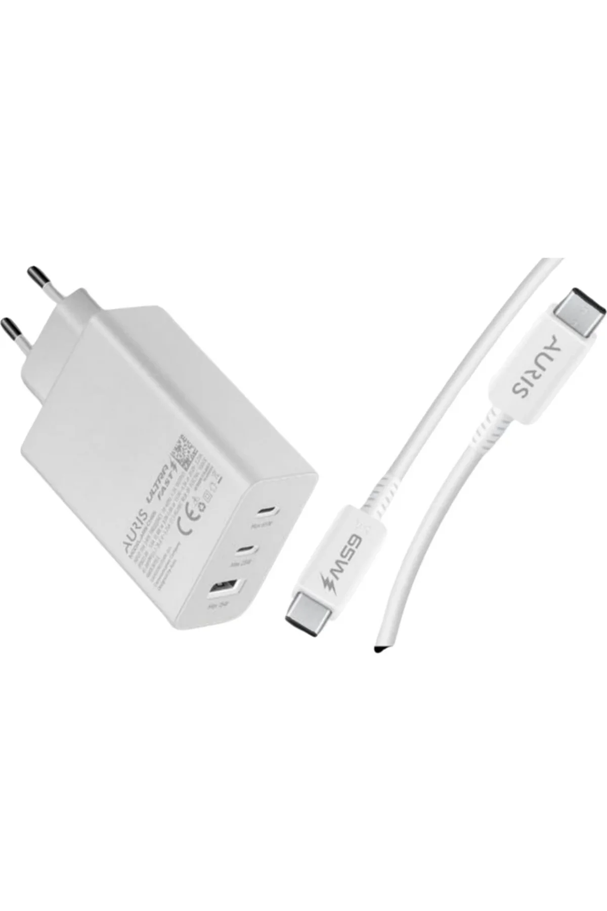 ARS-CH65 65W 3 Çıkışlı Ultra Hızlı Şarj ARS-CH65 65W 3 Çıkışlı Ultra Hızlı Şarj
