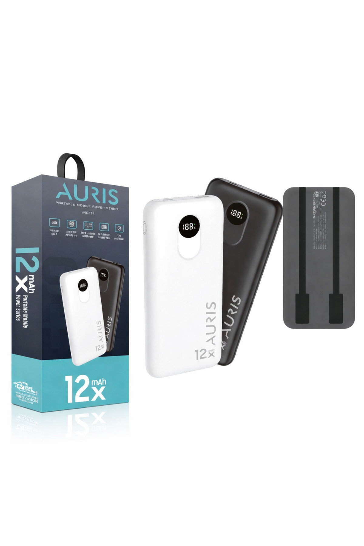 ARS-F39 12.000 mAh Powerbank