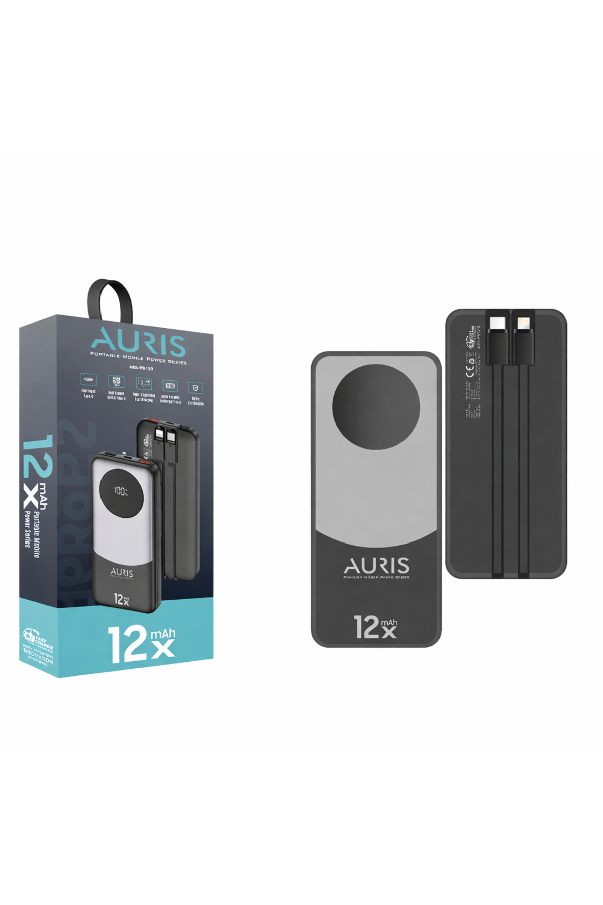 ARS-PB120 12.000 mAh Powerbank ARS-PB120 12.000 mAh Powerbank