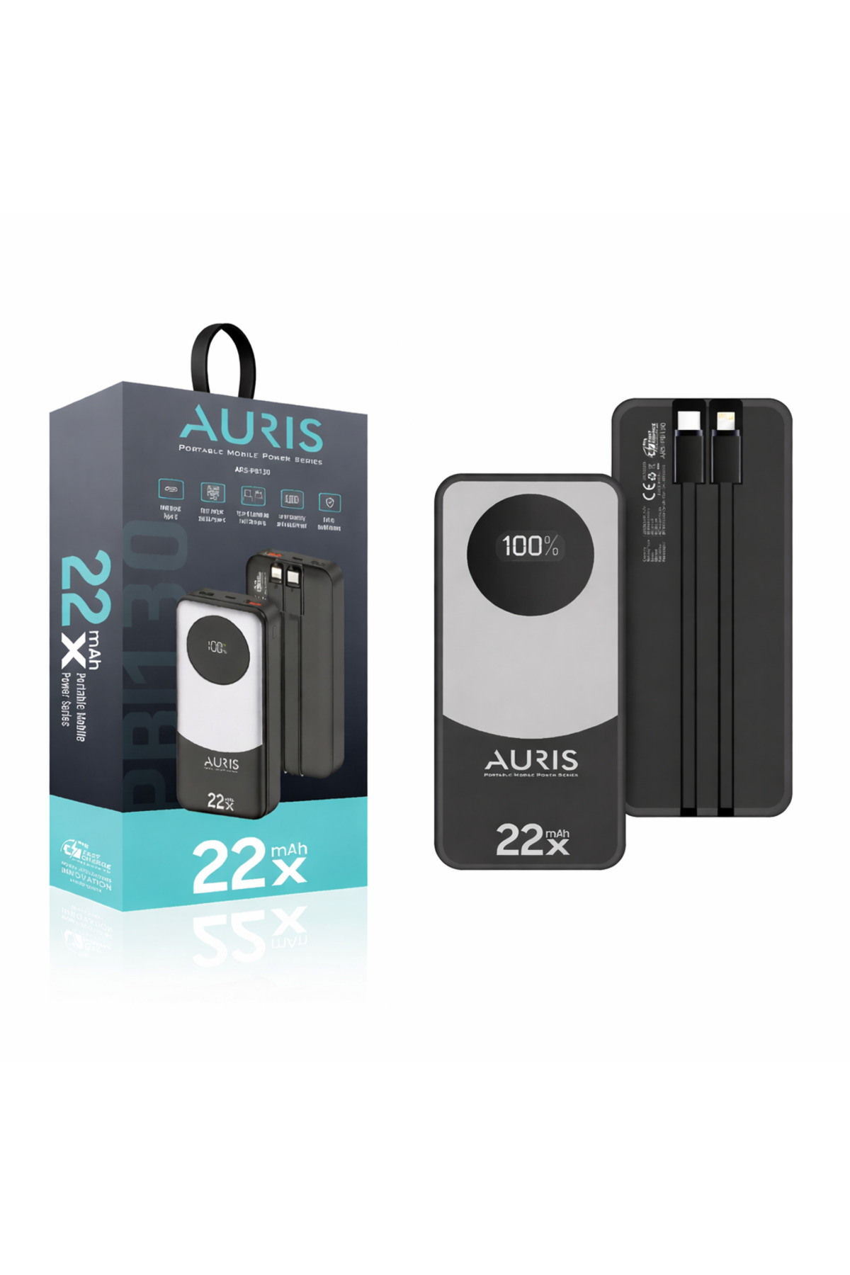 ARS-PB130 22.000 mAh Powerbank ARS-PB130 22.000 mAh Powerbank