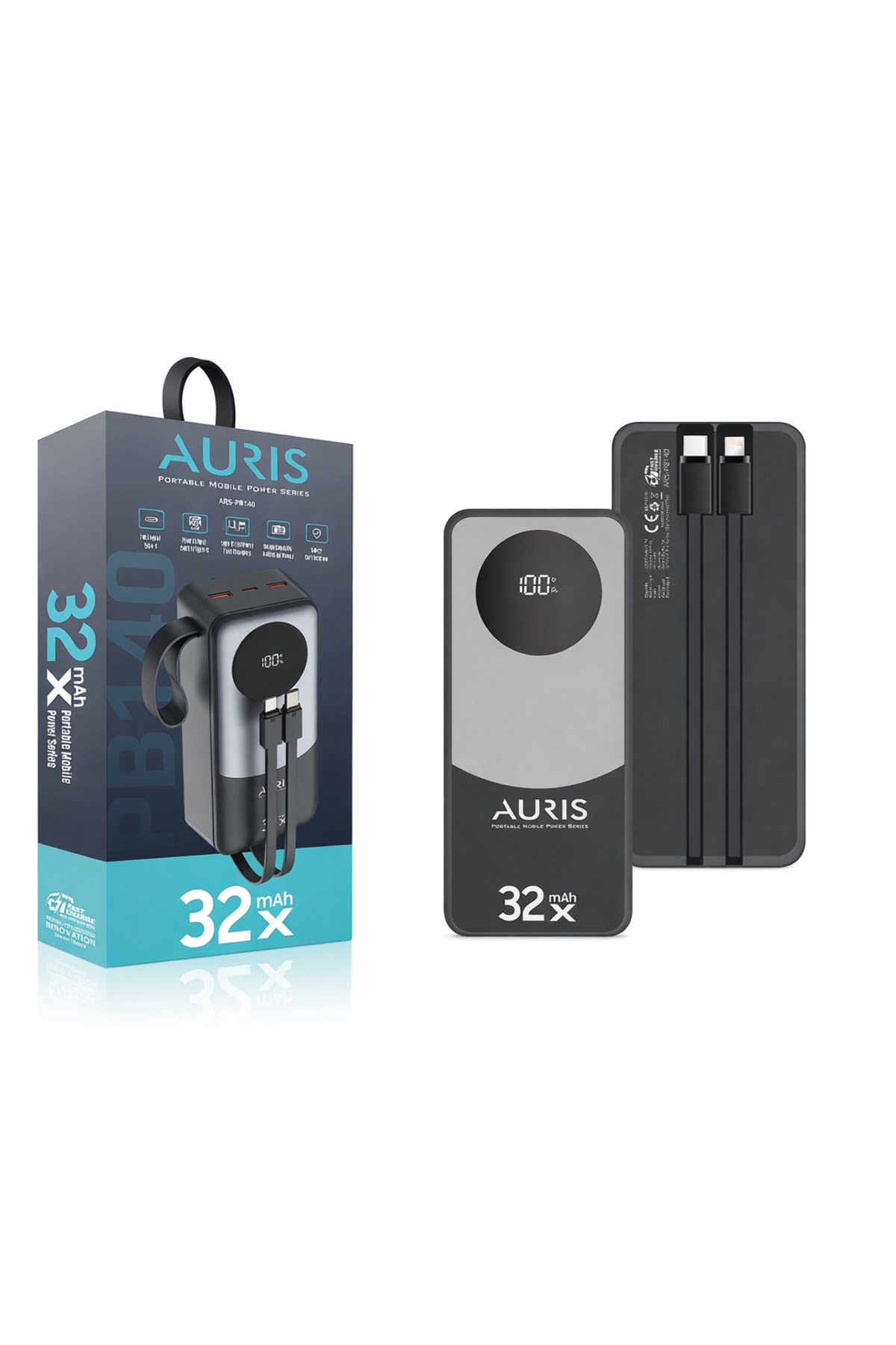 ARS-PB140 32.000 mAh Powerbank ARS-PB140 32.000 mAh Powerbank