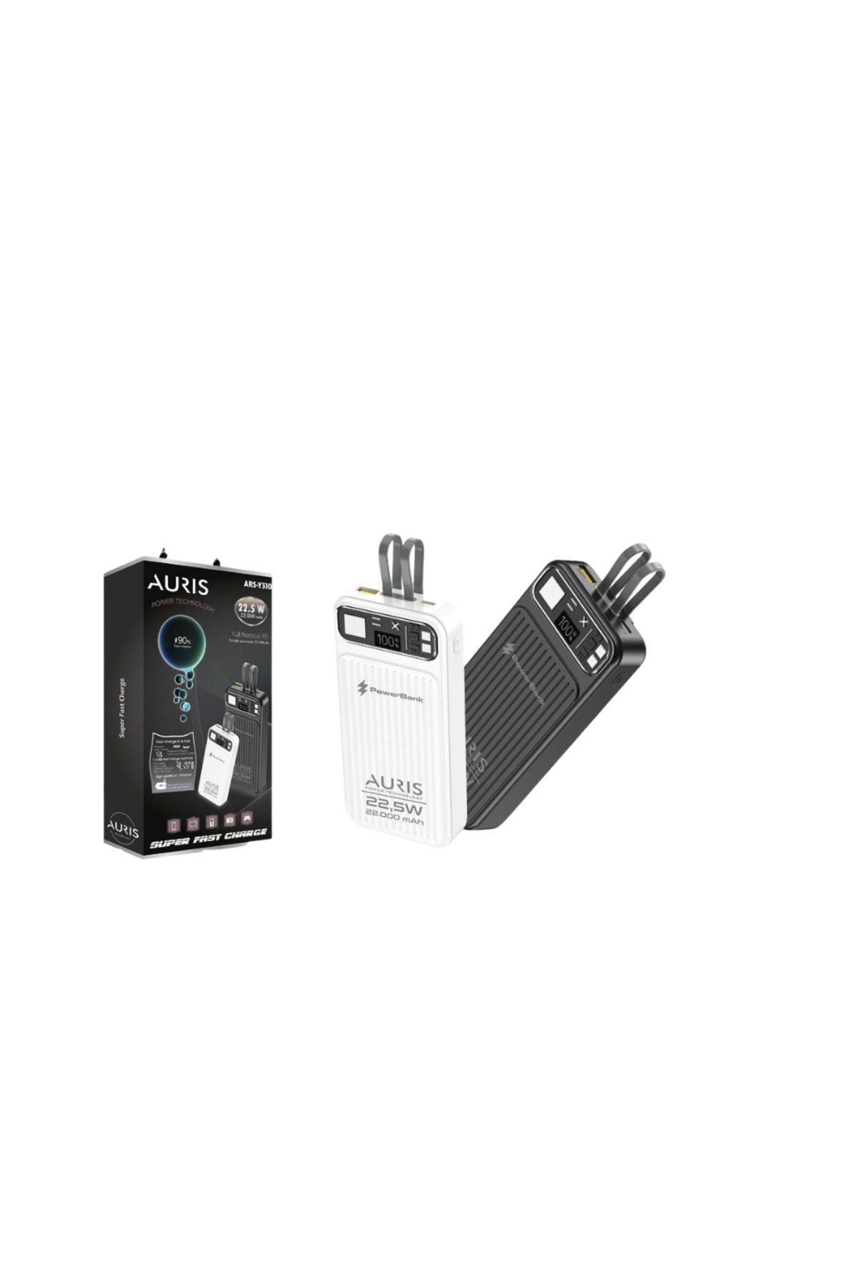 ARS-Y310 22.000 mAh 22.5W Powerbank ARS-Y310 22.000 mAh 22.5W Powerbank