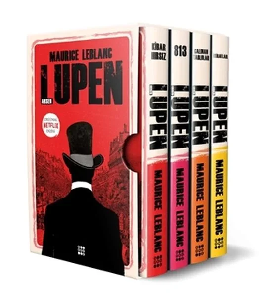 Arsen Lüpen-Kutulu Kırmızı Set (4 Kitap Takım) Fiyatı, Yorumları ve Özellikleri