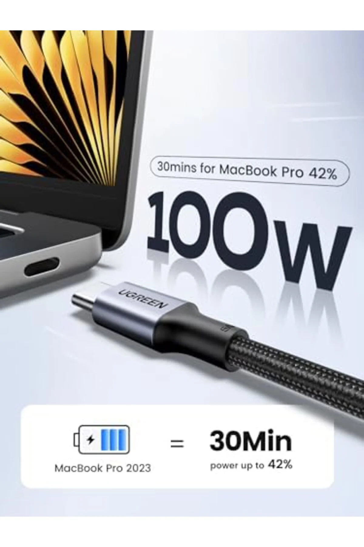 arsnshop USB C - USB C Kablosu, 16/16 Plus/16 Pro/16 Pro Max/15, 
