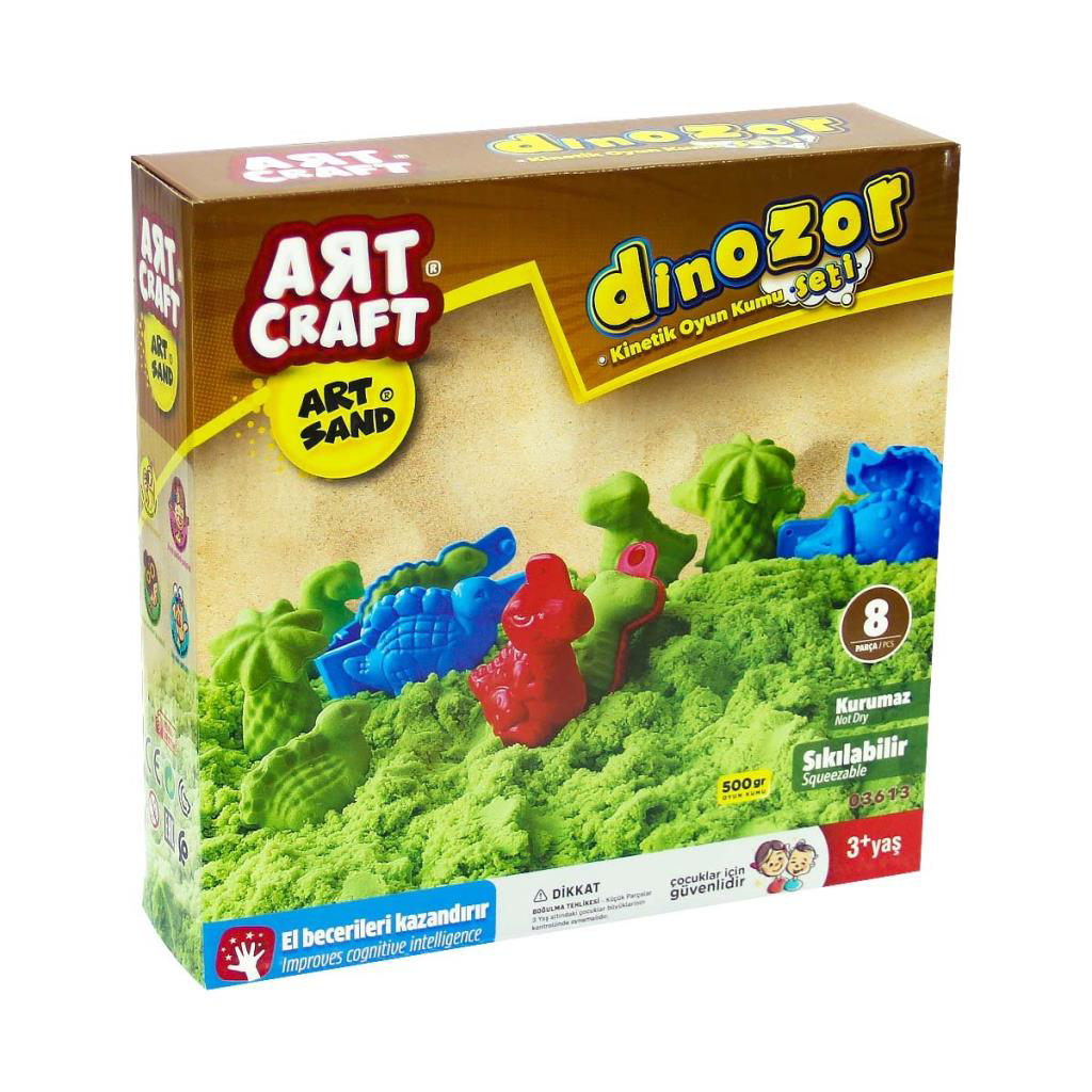 Art Craft Dinozor Kinetik Kum Seti 500gr