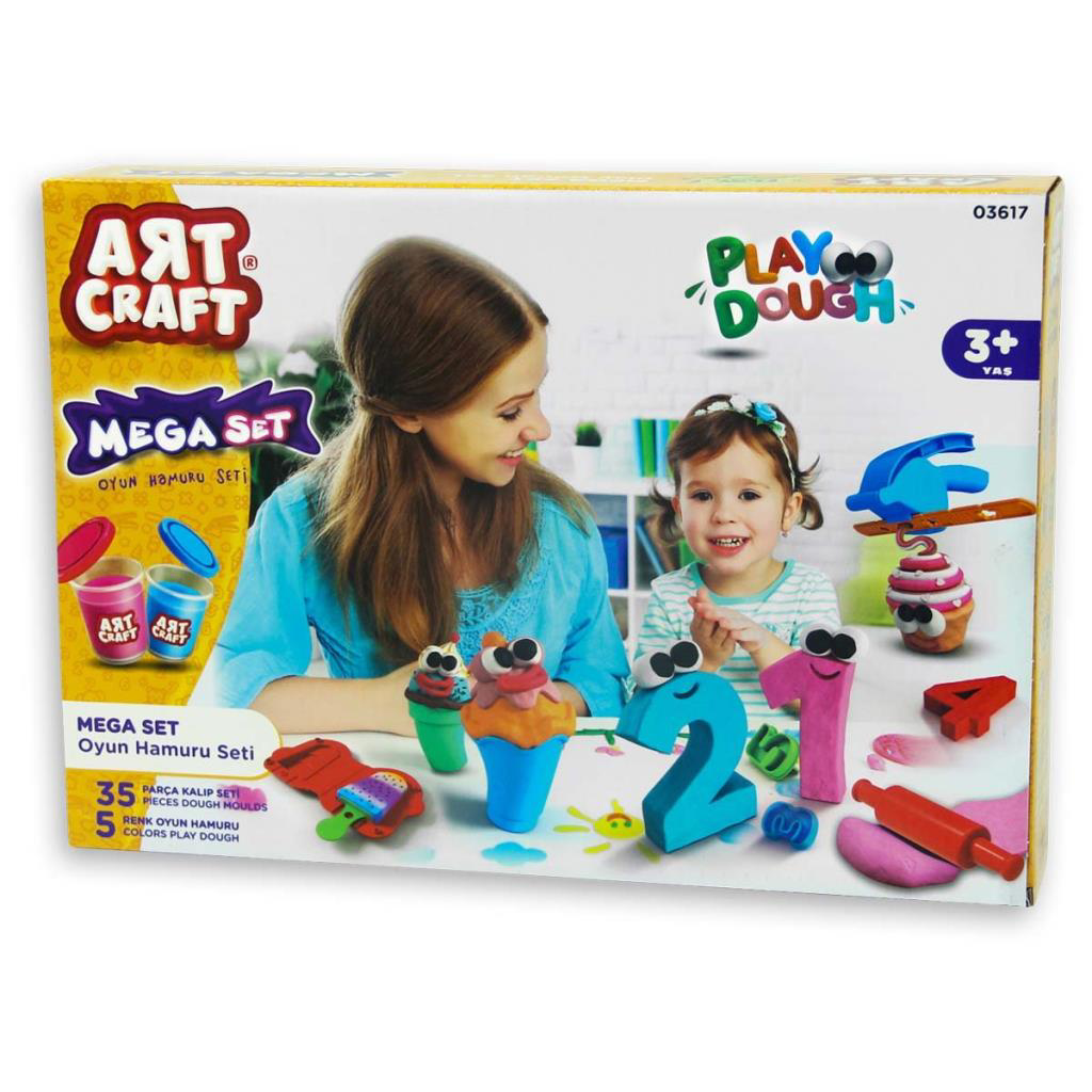 Art Craft Mega Oyun Hamuru Seti Art Craft Mega Oyun Hamuru Seti