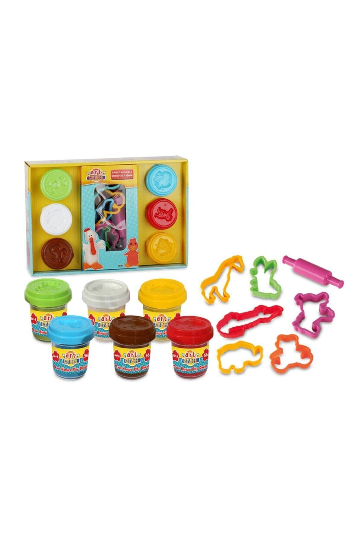 Dede Art Craft Sevimli Hayvanlar Hamur Set 280 Gr