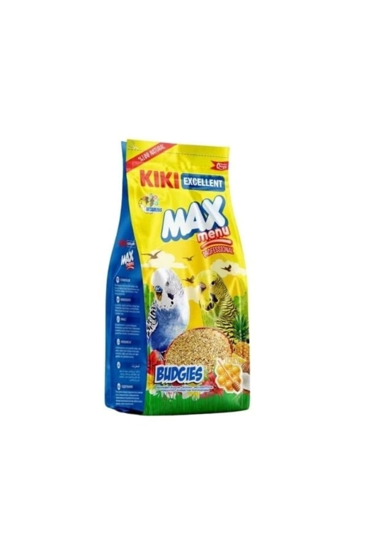 Kiki Excellent Max Menu Ballı Muhabbet Kuşu Yemi 500 Gr
