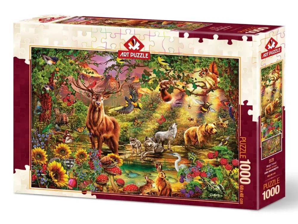 ART PUZZLE 1000P 5176 BÜYÜLÜ ORMAN