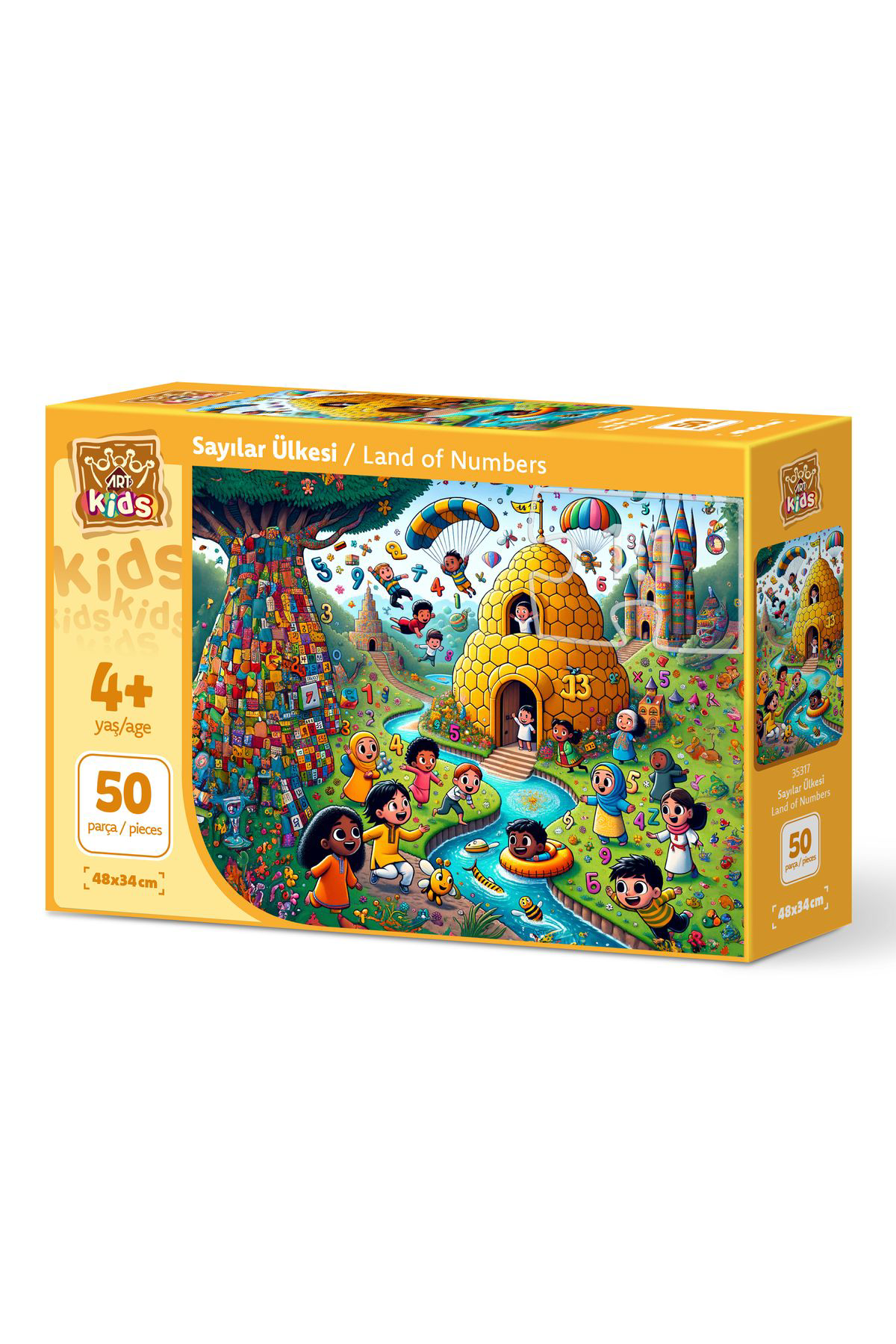 35317 SAYILAR ÜLKESİ 50 PARÇA PUZZLE