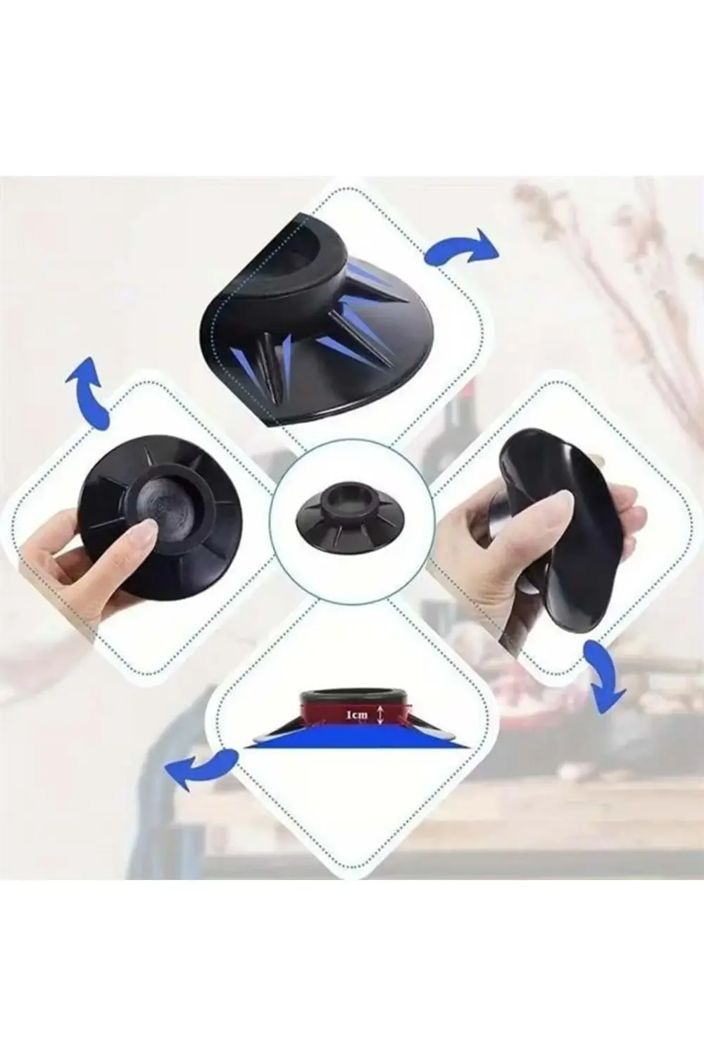 Art Sn-28660 Çamaşır Makinesi Tabanlık Stoper Titreşim Engelleyic Art Sn-28660 Çamaşır Makinesi Tabanlık Stoper Titreşim Engelleyic