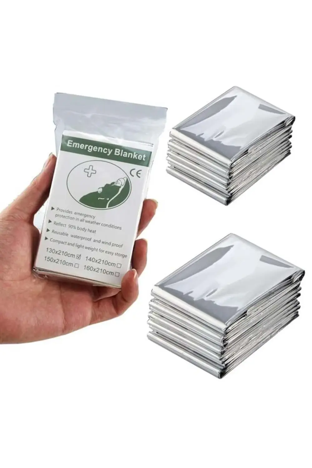 Art Sn-29181 Soğuk Sıcak Tutan Çift Taraflı Acil Durum Battaniyes