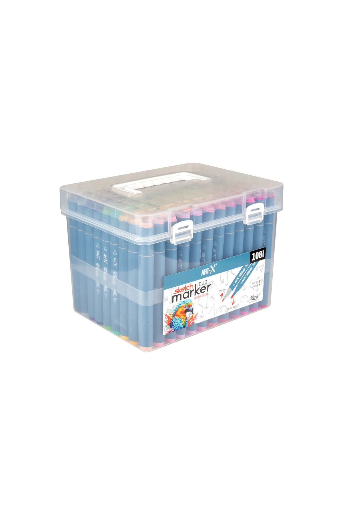 Art-x Sketch Marker Çift Taraflı Kalem Seti 24