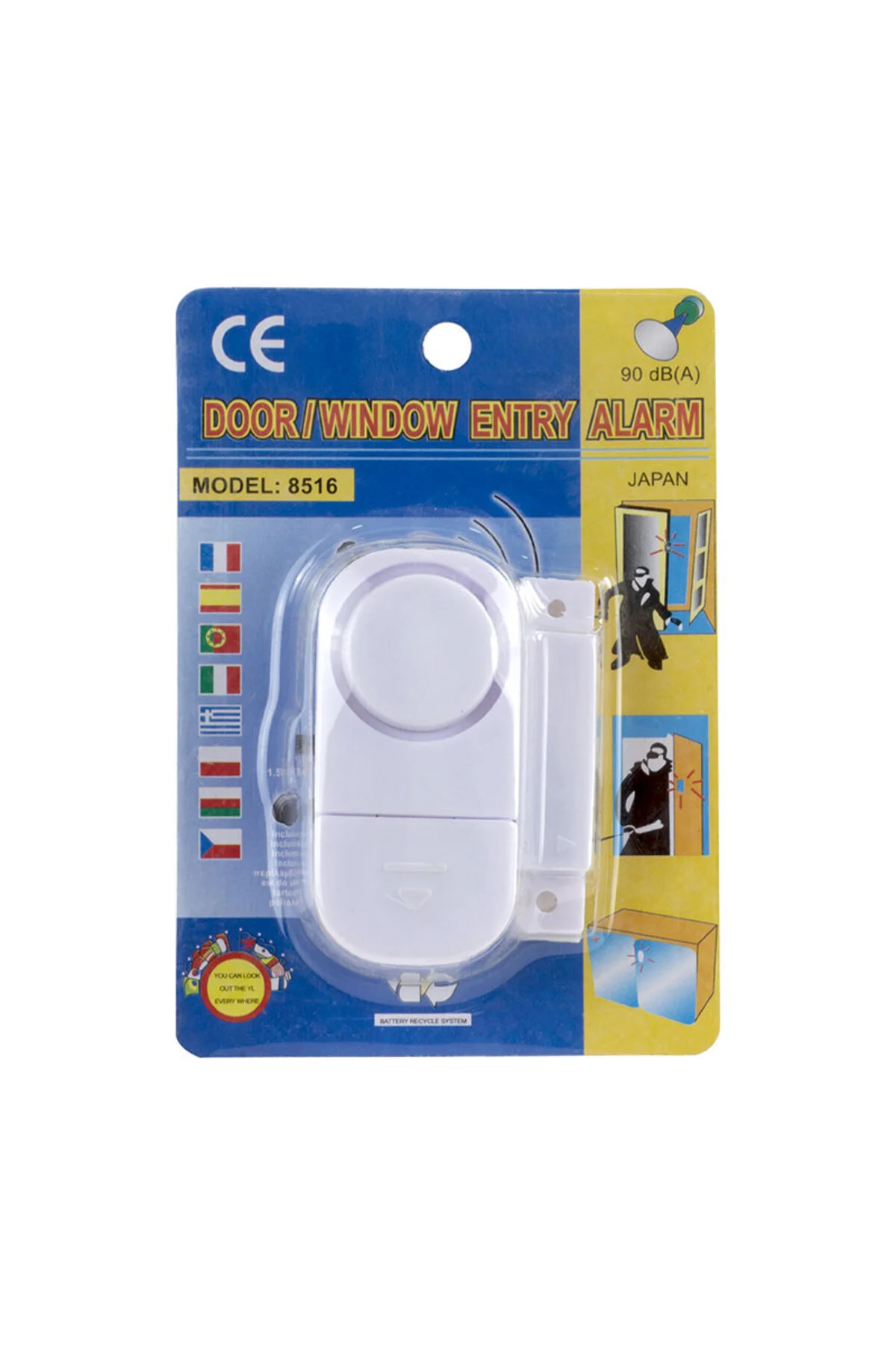 Art002 K01 Powermaster Pm-17795 Mini Manyetik Pencere Ve Kapı Güvenlik Alarmı Bernami Yeni