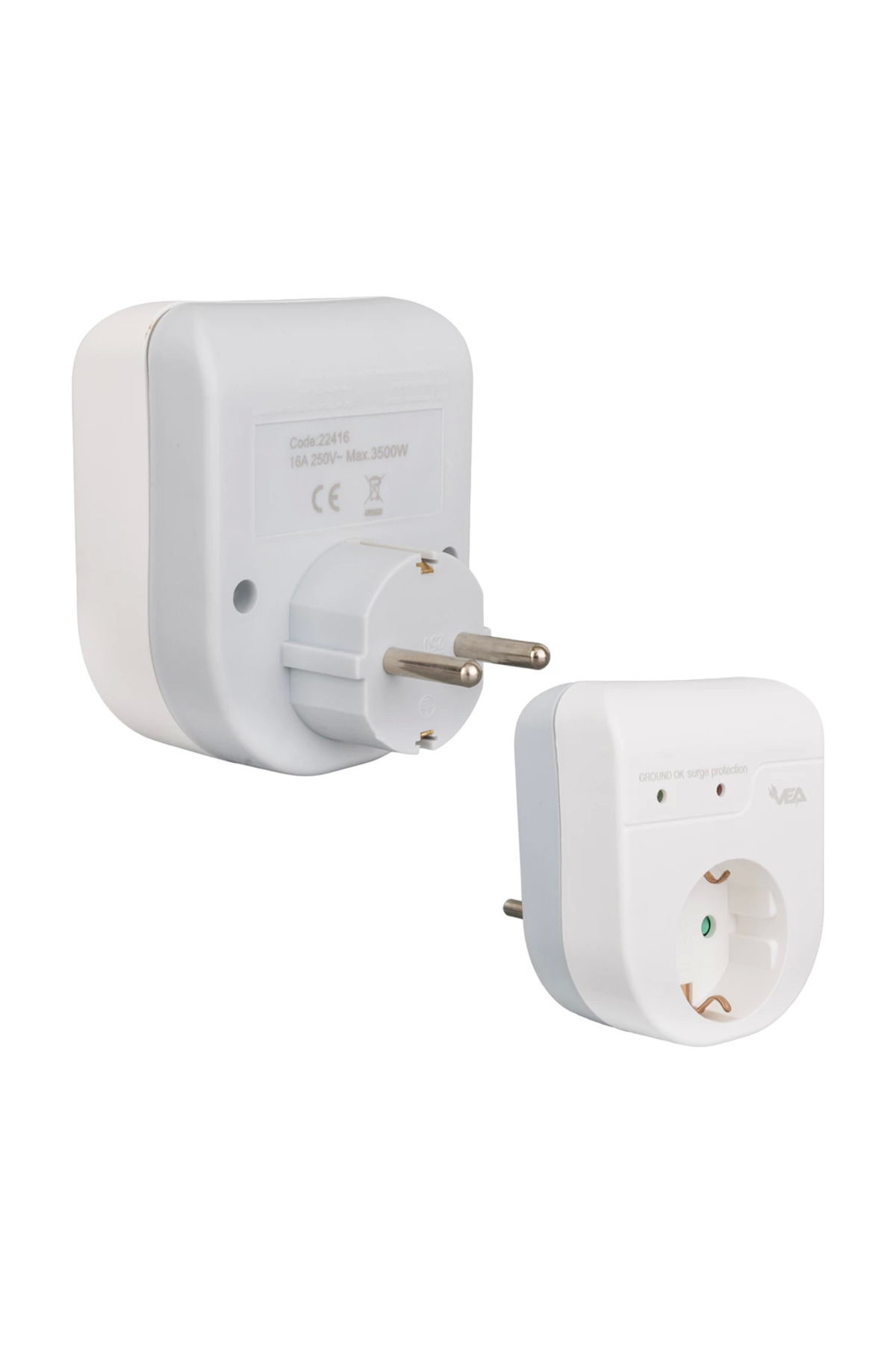 Art002 K01 Vea Ve-22416 16 Amper - 3500 Watt Led Göstergeli Tekli