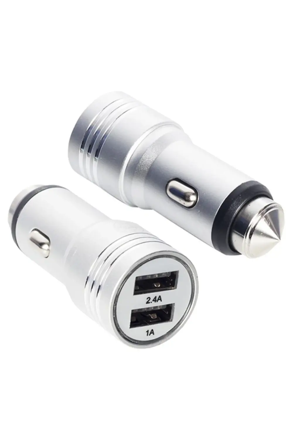 Art002 K01 X-633 Çift Usbli 3.1 Amper Metal Çakmaklık Araç Şarj C