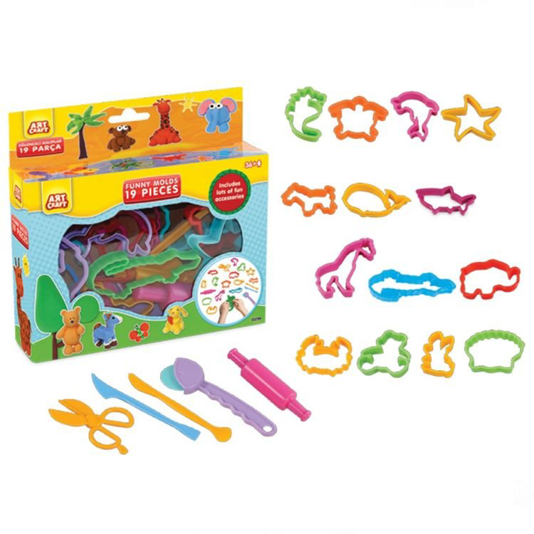 ArtCraftEğlenceliKalıplar19Parça ArtCraftEğlenceliKalıplar19Parça